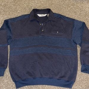 Vintage Men’s Polo Pullover with pocket